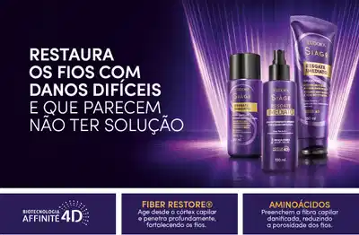 Siàge Resgate Imediato: Restaura os fios com danos difíceis e que parecem não ter solução.
