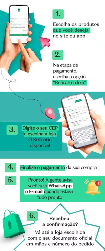 Veja como é fácil utilizar o Clique & Retire