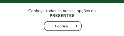 Fundo cinza-claro com letras convidando a conhecer as nossas opções de presentes.