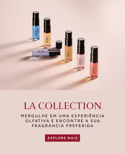O.U.i Kit La Collection. Encontre sua fragrância preferida, mergulhando em uma experiência olfativa.  
