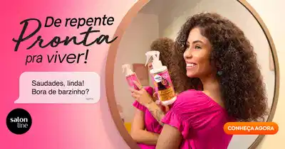 Salon Line S.O.S Cachos De Repente Pronta!