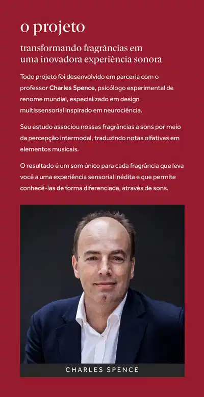 Transformando fragrâncias em uma inovadora experiência sonora
