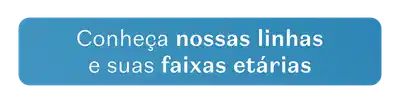 Fundo cinza-claro com letras cinza e imagem vetorizada de uma caixa de presentes, além de um texto convidando a presentear com os produtos infantis da marca.