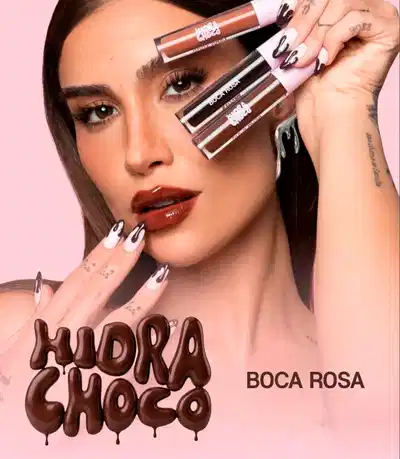Kit Boca Rosa Hidra Choco Trio