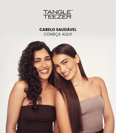 Tangle Teezer é uma marca de escovas revolucionárias. Desenvolvidas pelo cabeleireiro inglês Shaun P., elas têm o poder de desembaraçar com enorme facilidade sem quebrar os fios, e são indicadas até mesmo para cabelos extremamente frágeis, danificados ou quimicamente tratados.