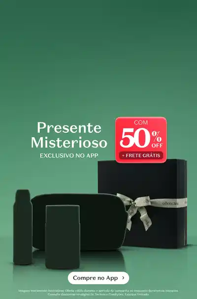 Presente Misterioso com 50% de desconto + frete grátis. Leve os itens surpresa + caixa presenteável.