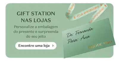 Gift Station nas lojas