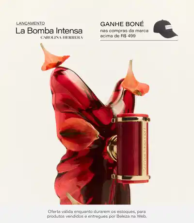 [Carolina Herrera] Lançamento novo La Bomba - Ganhe boné nas compras da marca acima de 499