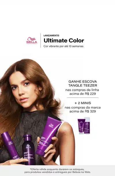 Lançamento Wella Professionals linha Ultimate Color. 