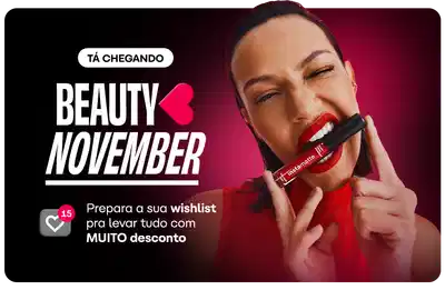 Está chegando a Beauty November