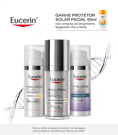 Ganhe Protetor Solar Facial Ultra Fluido 50ml nas compras do lançamento Epigenetic Dia e Noite