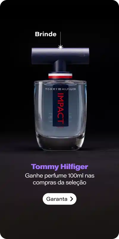 Tommy | Ganhe Perfume 100ML nas compras da seleção. *Vendido e entregue por Beleza na Web