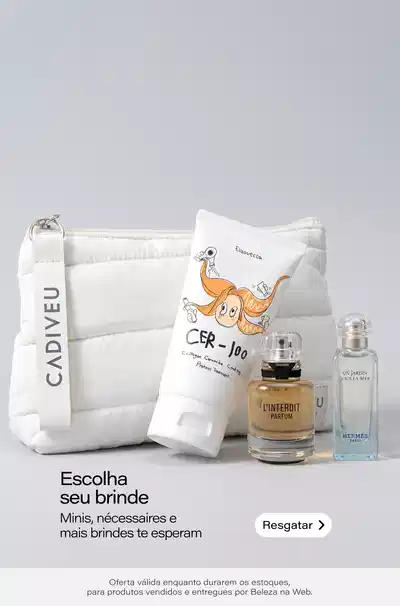 Escolha seu brinde! Presentes diários te esperam. Botão Garanta o seu.