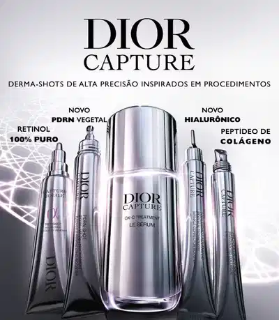Dior Capture - Derma-shots de alta precisão inspirados em procedimentos.