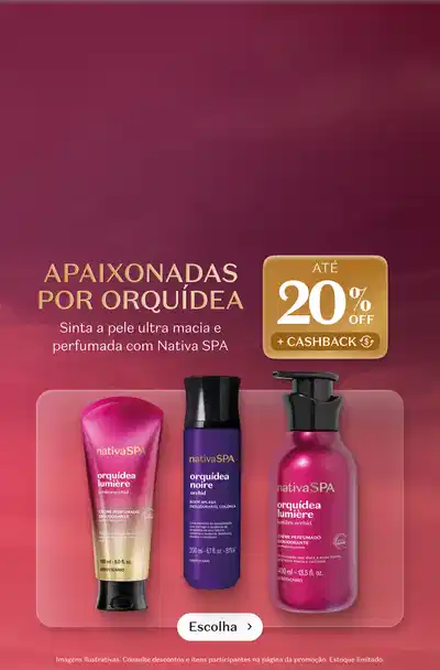 Nativa SPA Orquídea com até 20% OFF