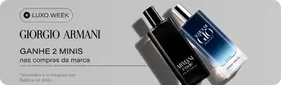 [Giorgio Armani] Luxo Week | Ganhe Dupla de Minis nas compras da marca
