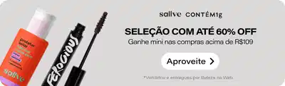 Sallve & Contém 1g | Seleção com até 60% OFF *Vendido e entregue por Beleza na Web