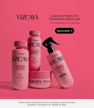 "Ganhe Produto Tamanho Regular" com informação "nas compras de 2 ou mais itens" e botão preto "Apr