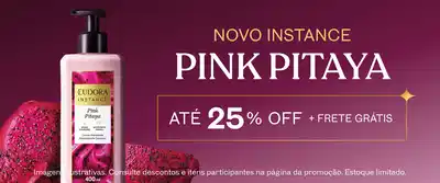 Novo instance Pink Pitaya, Pele iluminada com efeito glam e intensamente perfumada para o verão! Até 25% de desconto + frete