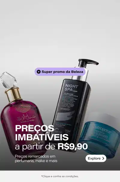 Achadinhos de beleza a partir de R$9,90