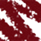 Lápis de batom em formato cilíndrico de madeira. Cor marrom avermelhada. Rótulo laranja com o texto "Care" e "Hibiscus" impresso.