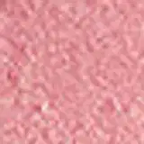 A imagem mostra uma embalagem de batom, redonda, preta e prata, com logo da marca na parte prata com letras pretas e sem a tampa, com o batom rosa à mostra.