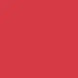 Batom glossy na cor Vermelho Raspyberry da marca Make B. em embalagem prata e preta com tampa preta e letras prateadas.