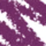 A imagem mostra um lápis de olho roxo, com a outra ponta de esponja e letras brancas no corpo do lápis.
