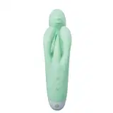Pantynova Eita Rabbit Verde - Vibrador Triplo