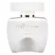 Vidro branco em formato quadrado com tampa da mesma cor em formato retangular, detalhes e letras douradas, contendo 100ml de desodorante colônia Coffee Woman Duo.