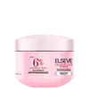 Tratamento antiporosidade Elseve Glycolic Gloss em embalagem rosa de 300g, com destaque para o complexo com ácido glicólico e promessa de restauração completa para um brilho intenso.