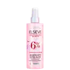 Frasco de spray rosa da linha Elseve Glycolic Gloss da L'Oréal Paris, com rótulo destacando o complexo com ácido glicólico e promessa de tratamento acidificante ultra brilho.