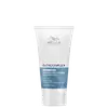 Tubo branco de 30 ml da linha Blondorplex da Wella Professionals, com rótulo azul e prata indicando "Máscara força extrema para cabelos loiros".