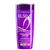 Frasco de shampoo Elseve Collagen Lifter da L'Oréal Paris, com embalagem roxa e detalhes em dourado, contendo 400 ml do produto.