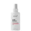 Frasco branco de 150 ml da linha Color Brillianz da Keune, um spray de proteção de cor contra desbotamento. Rótulo com o nome da marca e do produto em preto.