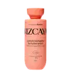 Frasco de condicionador fortalecedor Vizcaya, com embalagem rosa e texto em preto destacando os benefícios do produto para cabelos enfraquecidos e finos. O recipiente possui 250 ml e contém vitaminas B3, B5 e B6 além de silício em sua composição.