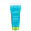 Frasco de gel de limpeza purificante Sebium da Bioderma, com 200 ml, em embalagem com predominância de cores azul e verde, indicado para peles mistas/oleosas.