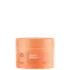 Frasco de máscara capilar Wella Professionals Nutri-Enrich com Goji Berry, embalagem laranja, rótulo com informações sobre o produto e sua função de nutrição intensa.