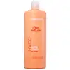 Frasco de condicionador Wella Professionals Invigo Nutri-Enrich com 1 litro, em embalagem laranja com detalhes em vermelho e branco, contendo informações sobre o produto e sua composição com goji berry.