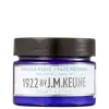 Pote de pasta premium da marca Keune, com tampa preta e rótulo branco contendo informações sobre o produto, incluindo o nome "J.M. Keune" e o volume de 75 ml.