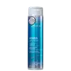 Frasco de shampoo hidratante Joico Hydra Splash, com embalagem azul e branca, contendo 300 ml do produto. O rótulo destaca o nome da linha "Hydra Splash" e menciona que o shampoo é indicado para cabelos finos/médios e secos.