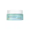 Pote azul com tampa branca, letras pretas e detalhe azul contendo 50g de acqua gel hidratante antissinais da marca Botik Ácido Poliglutâmico + Aloe Vera.
