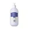 Frasco branco com bomba dosadora e rótulo azul escuro e branco com ovelhinha ilustrada contendo 400ml de loção hidratante corporal Cuide-se Bem Boa Noite.
