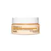Pote transparente com creme alaranjado, rótulo com detalhe laranja e tampa branca contendo 50g de creme hidratante antioxidante da marca Botik Vitamina C.