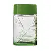 Frasco verde transparente com líquido claro, folhagens em relevo e tampa verde escuro contendo 100ml de desodorante colônia Arbo Puro.