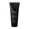 Frasco preto com letras douradas contendo 200ml de loção hidratante corporal da marca Her Code.