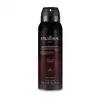 Frasco preto fosco com letras cinzas contendo 75g/125ml de antitranspirante aerossol jato seco da marca Malbec Icon.