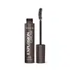 Tubo de mascara para cílios Make B. Explosion Grow com tampa e aplicador, tudo na cor preta, e letras gravadas na embalagem em letras brancas.