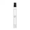 Vidro transparente com líquido claro, tampa e letras pretas contendo 10ml de desodorante colônia Coffee Addictive Man.