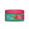 Pote transparente com gel verde, tampa rosa e rótulo na cor rosa e azul com ilustração do personagem Lula Molusco contendo 150g de geleia desodorante refrescante corporal da marca Cuide-se Bem Bob Esponja e Amigos.